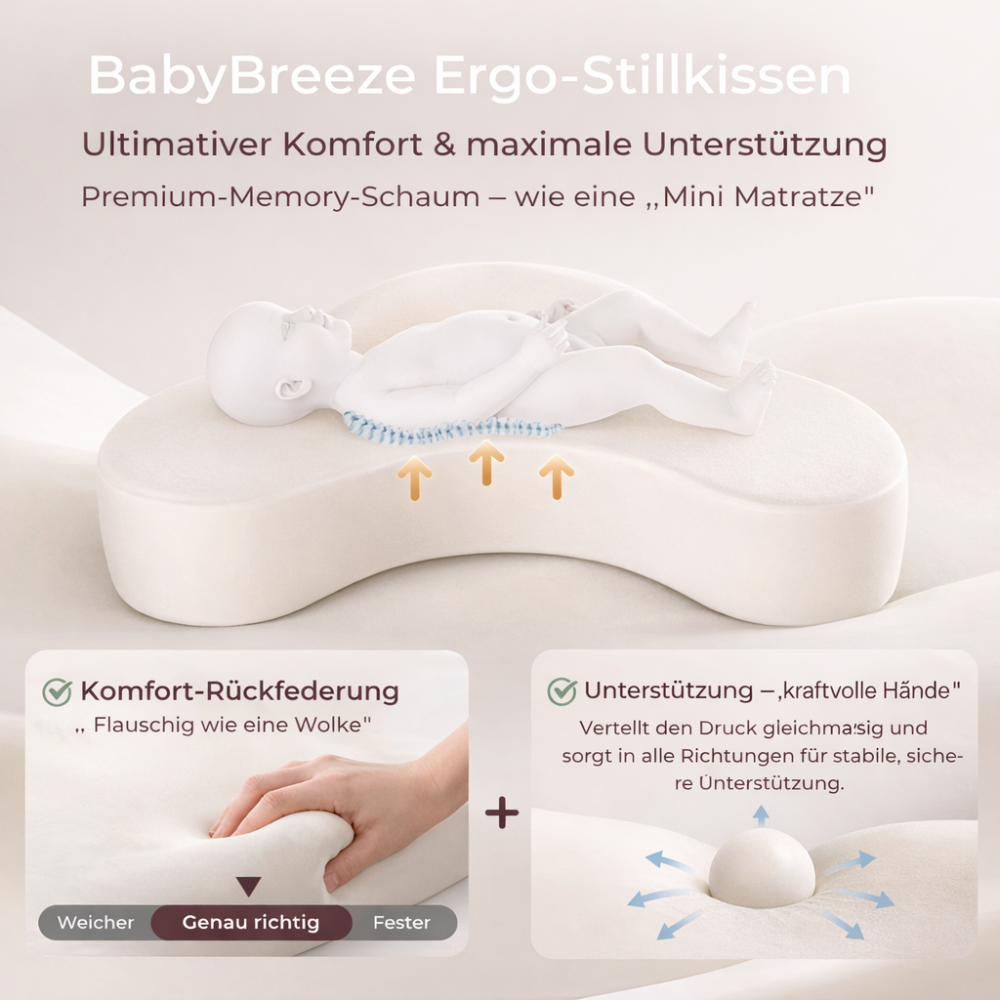 BabyBreeze-Ergo Stillkissen